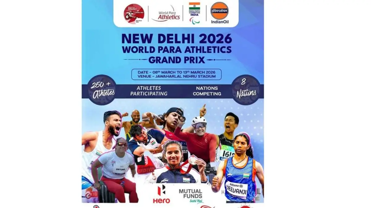 New Delhi Hosts World Para Athletics Grand Prix 2026: Over 250 Athletes to Compete