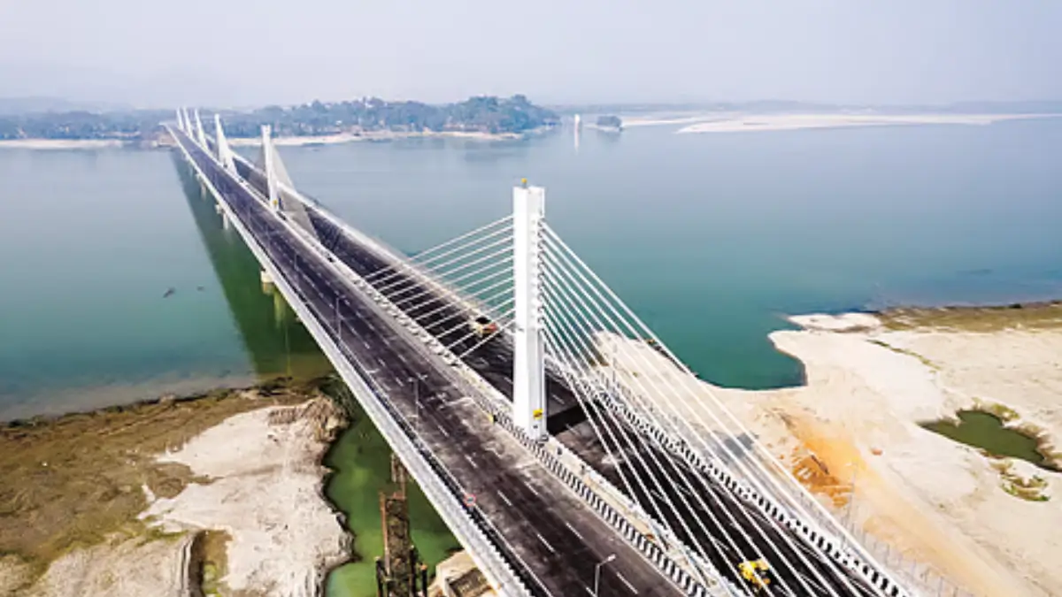 PM Narendra Modi Launches ₹526 Crore Assam Waterways Projects, Dedicates Elevated Port Corridor in Guwahati