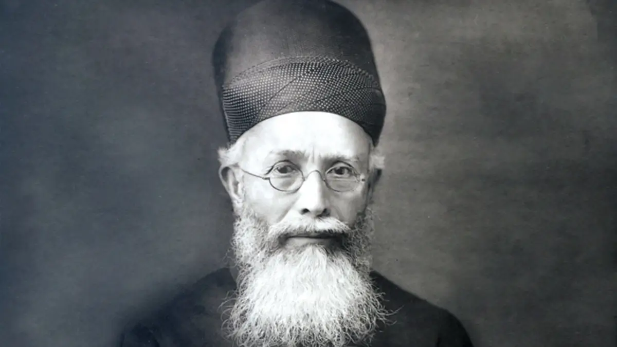 Who is known as the Grand Old Man of India?