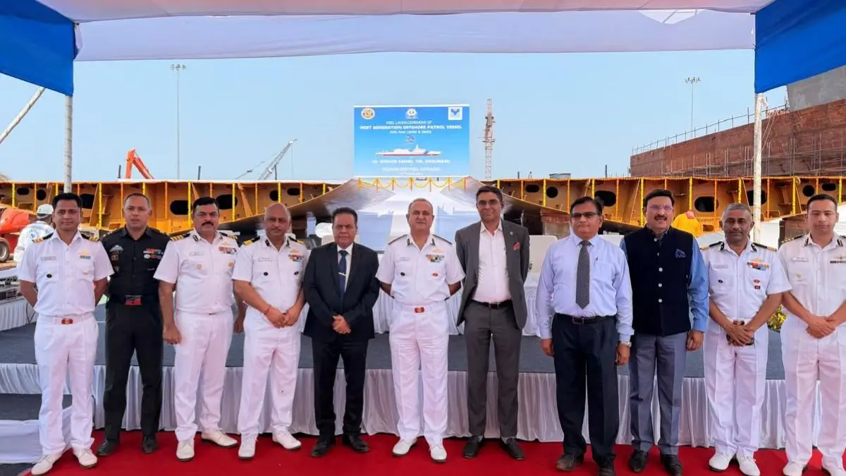 Keel Laying of Next-Gen OPVs Marks Big Step in India’s Defense Manufacturing