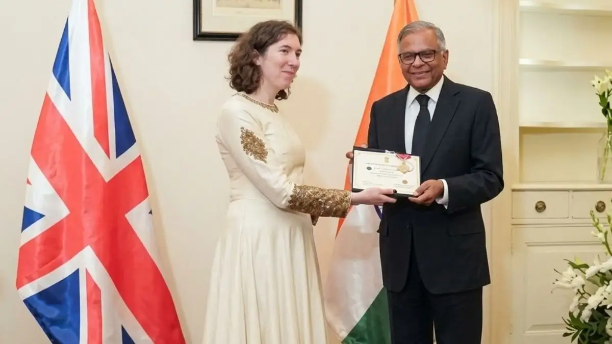 Why Chairman of Tata Group N Chandrasekaran Received the KBE Honor?