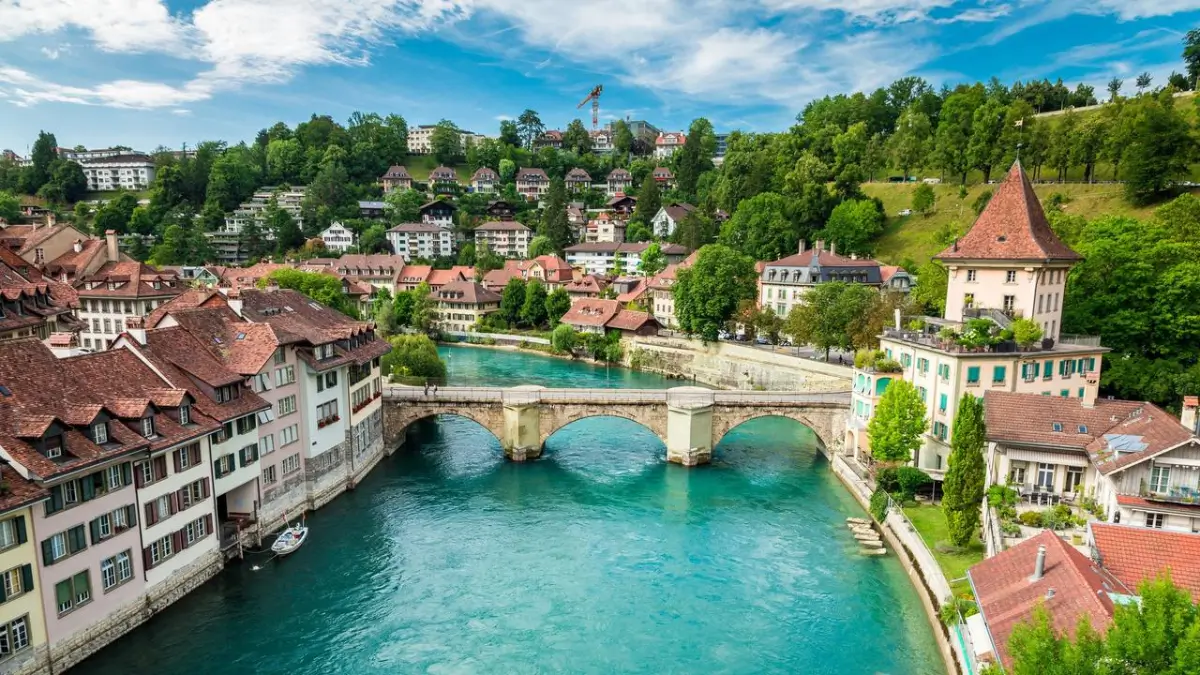 Which River is known as the National River of Switzerland?