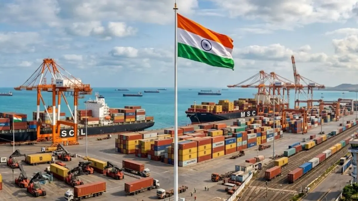 India's Major Ports Handle Record 915.17 Million Tonnes of Cargo in FY26