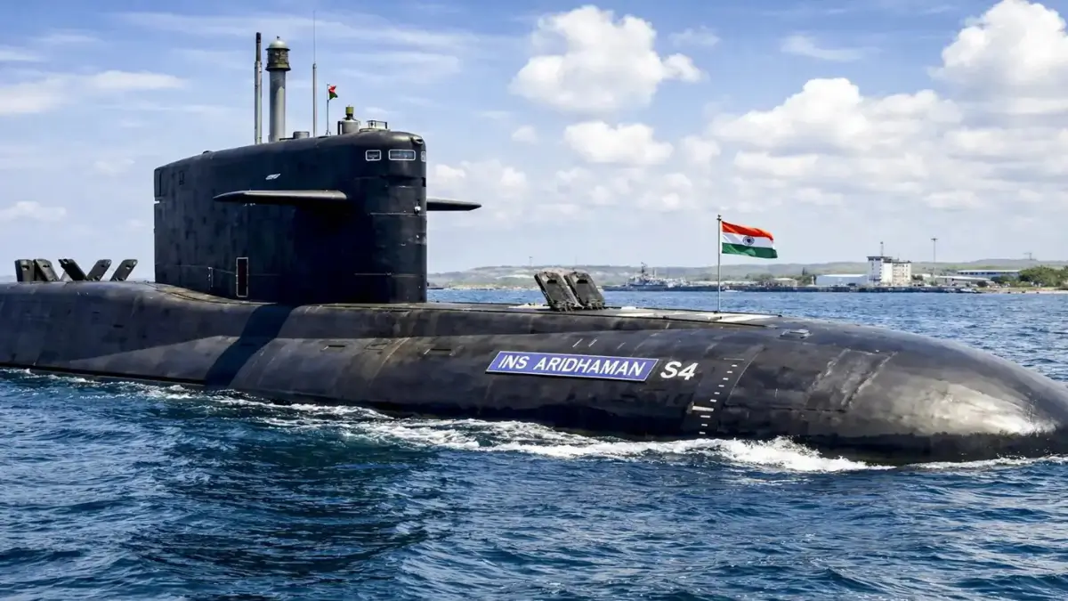 INS Aridhaman Nuclear Submarine Joins Indian Navy Fleet