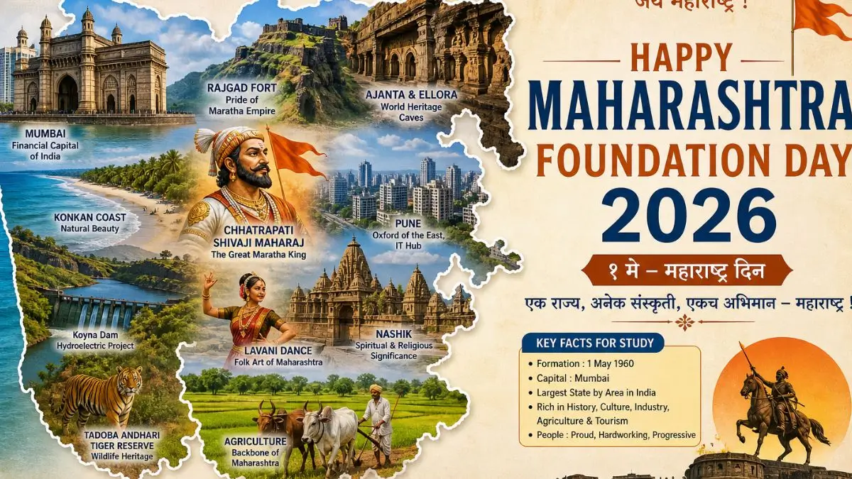Maharashtra Day 2026: Celebrating Unity, Identity and Cultural Pride