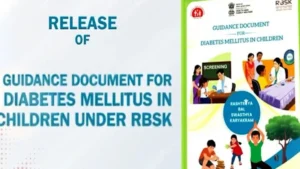Union Health Ministry Introduces Comprehensive Childhood Diabetes Care Framework