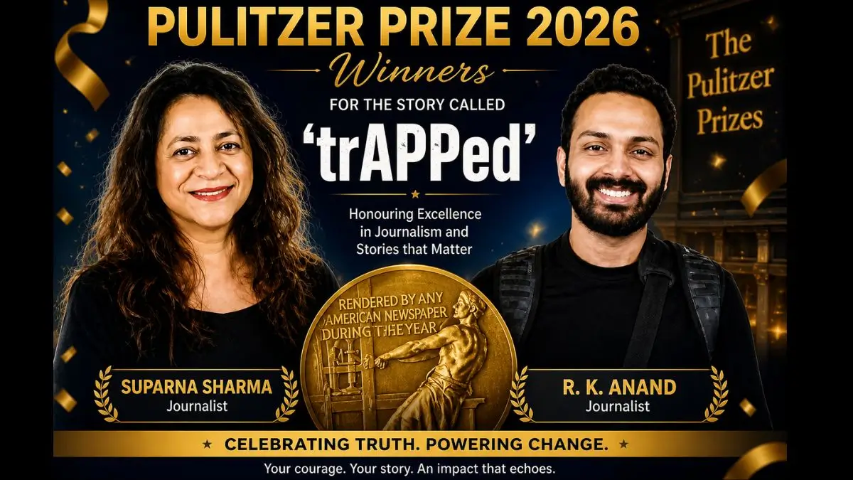 India Shines Globally as Indian Journalists Win Pulitzer Prize for Digital Crime Story