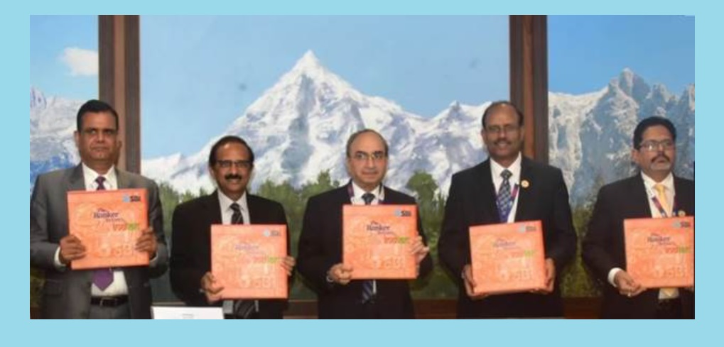 SBI ने अपनी कॉफी टेबल बुक "द बैंकर टू एवरी इंडियन" लॉन्च की