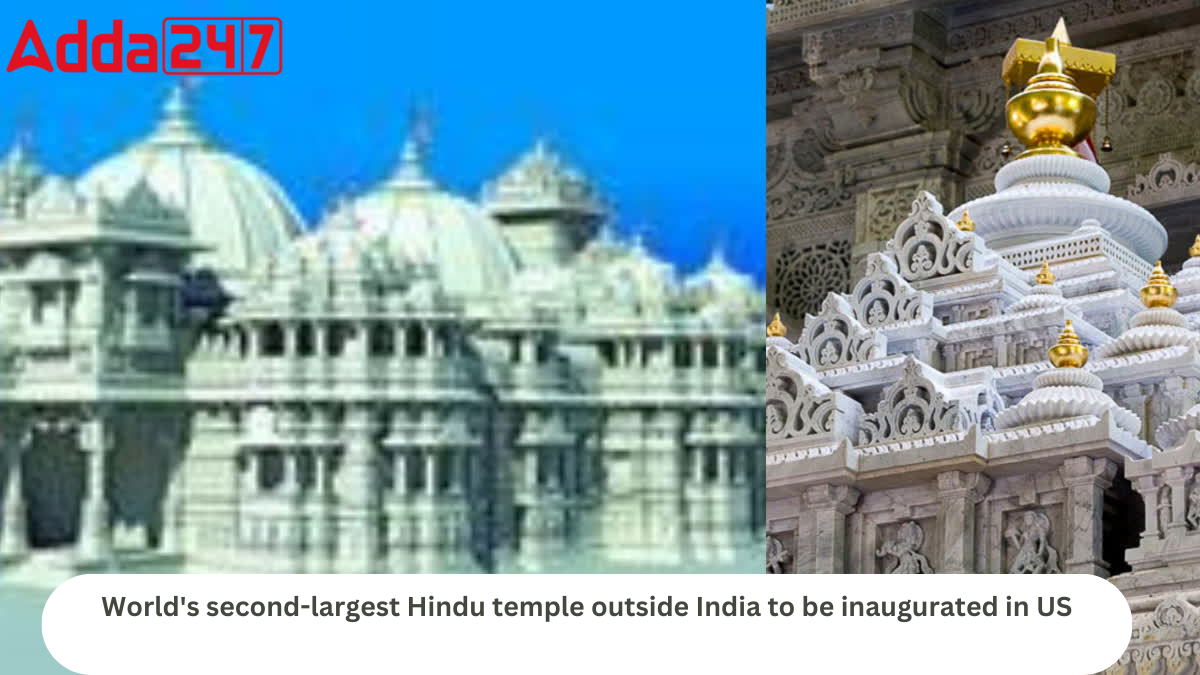 Second Largest Hindu Temple Outside India