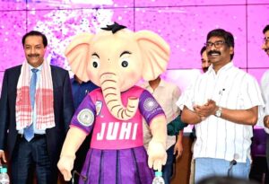 सीएम हेमंत सोरेन ने महिला एशियाई चैंपियंस ट्रॉफी 2023 के लिए ‘जूही’ शुभंकर का किया अनावरण_3.1